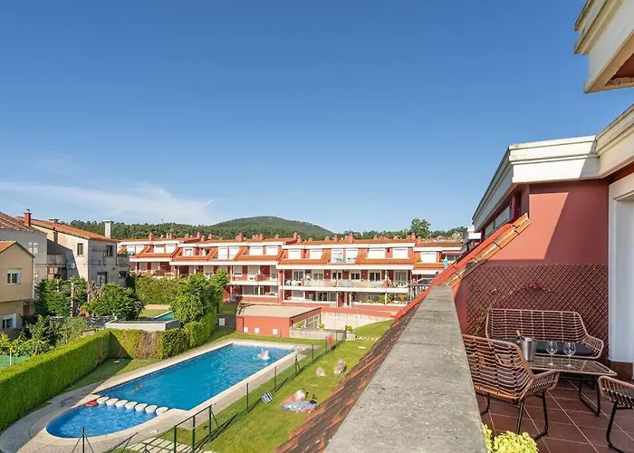 Fantastico Atico Con Piscina Apartmán